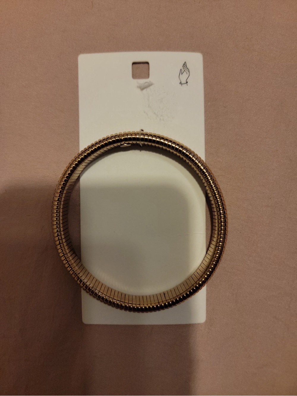 Old Navy Gold Coil Stretch Bracelet